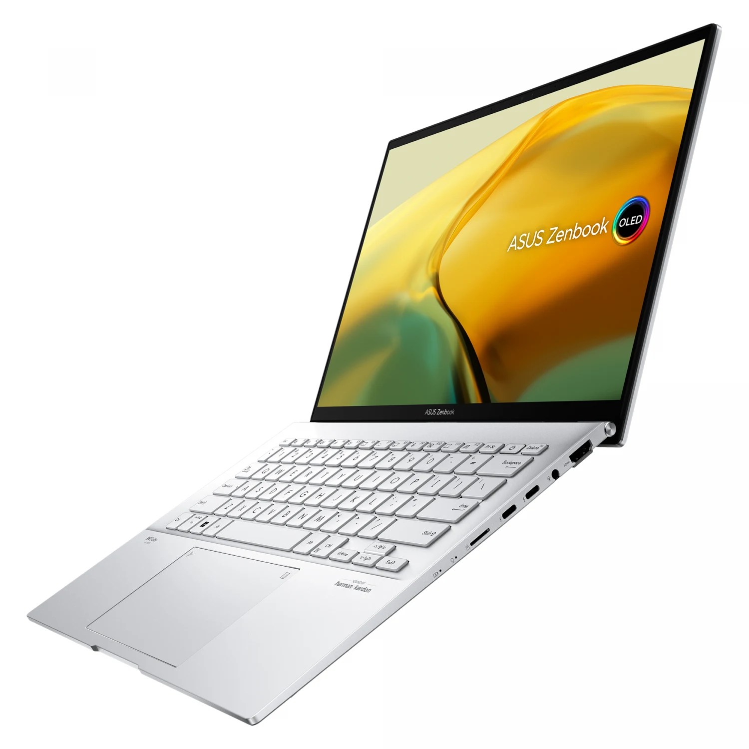 ASUS ZenBook 14 OLED UX3402VA-KM621W Intel core i7-13700H, 16GB DDR5 RAM, 512GB PCIe 4.0 NVMe M.2 SSD, Intel Iris Xe Graphics, 2.8K OLED 14 inch, NumberPad, Win11 home, Foggy Silver - зураг 4