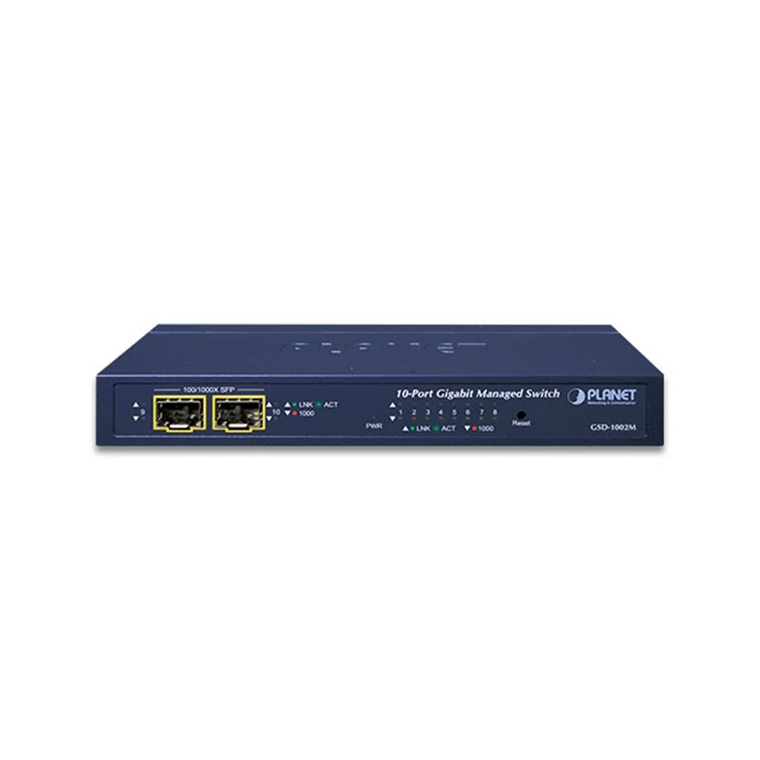 Planet GSD-1002M 8-Port Gigabit + 2-Port SFP Managed Desktop Switch / Свич салаалагч , Сүлжээний Төхөөрөмж / - зураг 2