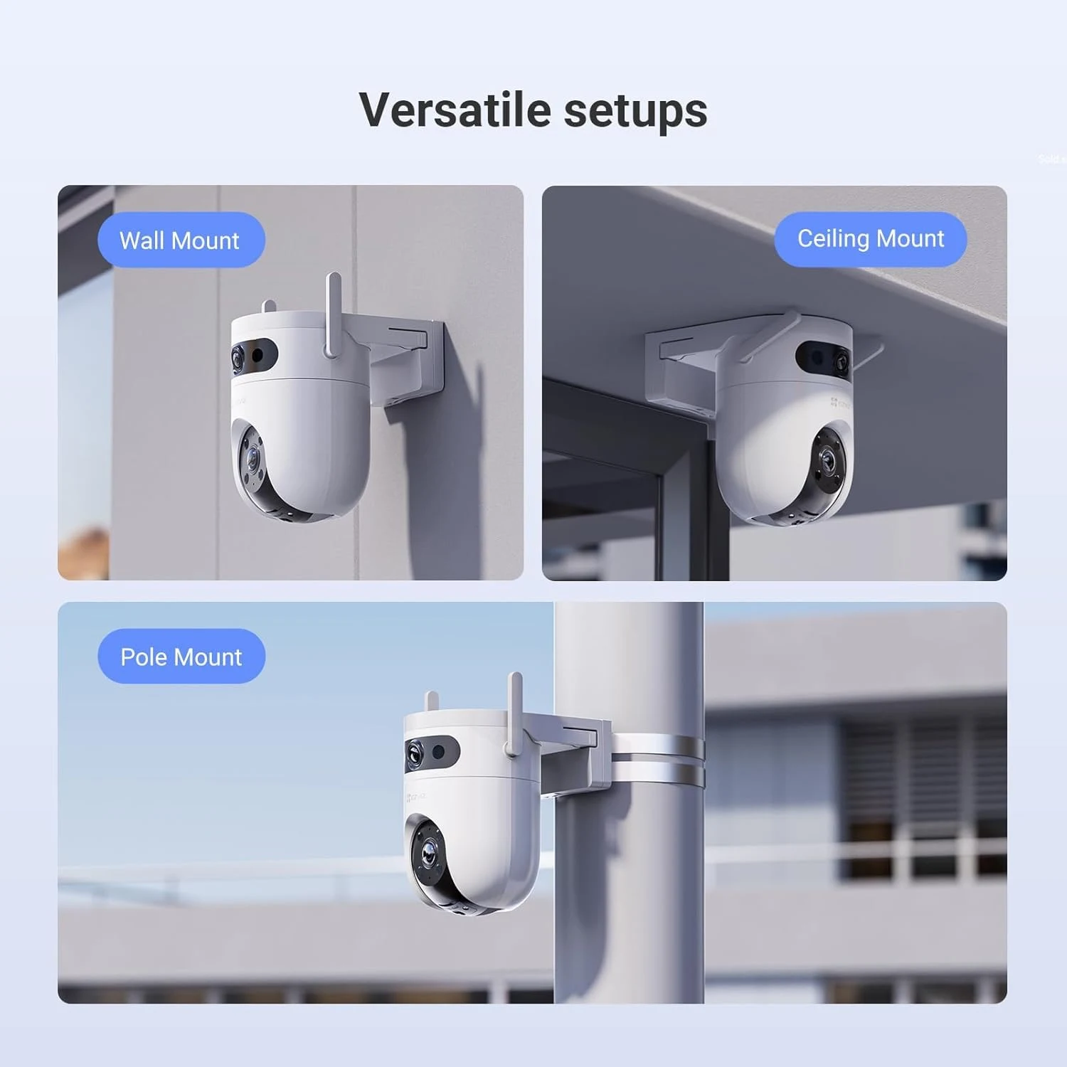 EZVIZ CS-H9c 3K Dual-Lens Pan & Tilt Wi-Fi Camera - зураг 4