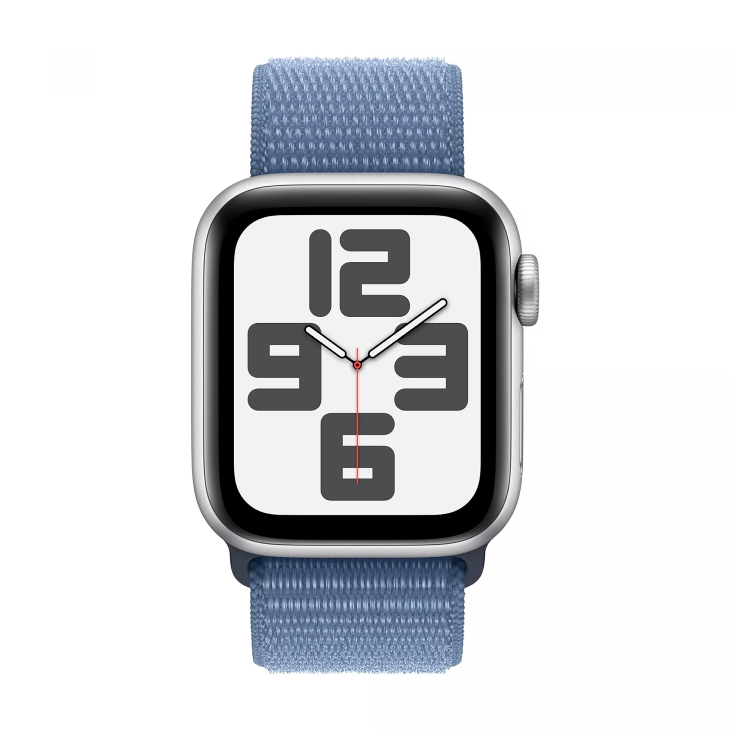 Apple Watch SE (2nd Gen) GPS 40mm Silver Aluminium Case with Blue Cloud Sport Loop /MXEE3/ - зураг 2