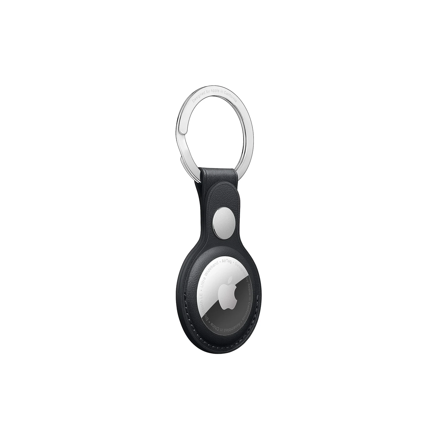 Apple AirTag Leather Key Ring Midnight /MMF93/ - зураг 2