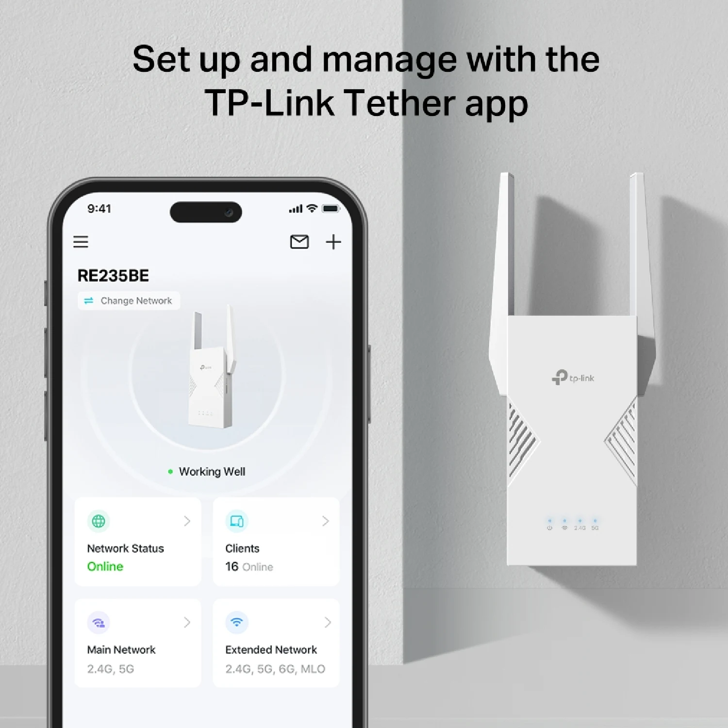 TP-Link RE235BE BE3600 Dual-Band Wi-Fi 7 Range Extender ( Утасгүй Хүлээн Авагч , Сүлжээний Төхөөрөмж ) - зураг 6