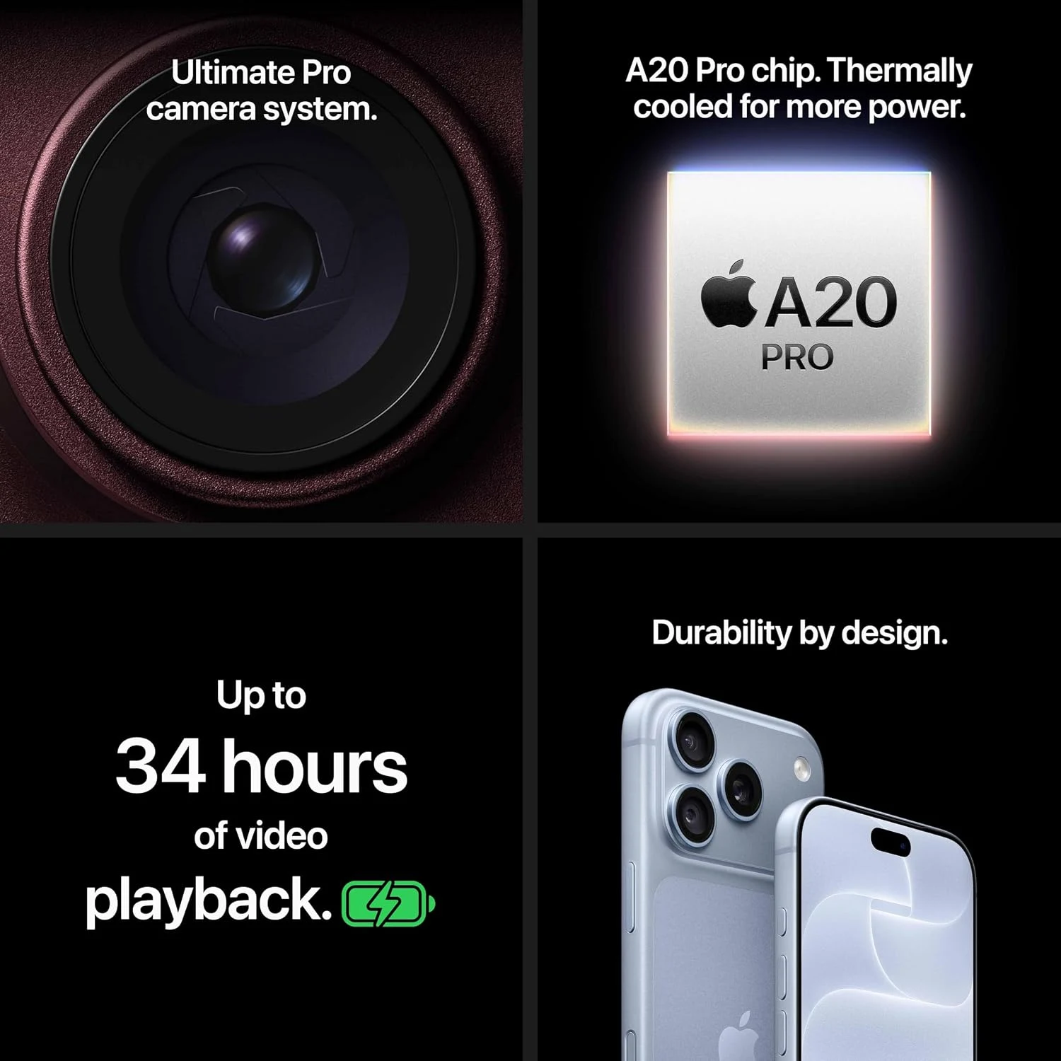 Apple iPhone 18 Pro 12GB RAM 512GB Burgundy MJRW4 (Гар Утас) - зураг 2