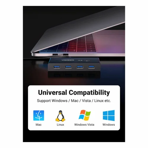 UGREEN 2 In 4 Out USB 3.0 Sharing Switch Box (30768) - 2