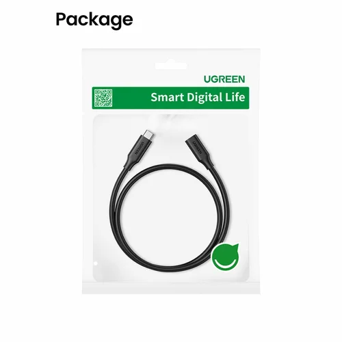 UGREEN USB-C Male to USB-C Female Gen2 5A Extension Cable 1m (10387) - 6