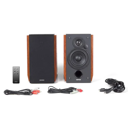 Edifier R1700BT 2.0 Bookshelf Bluetooth Speaker, Brown / Чанга яригч / - 3