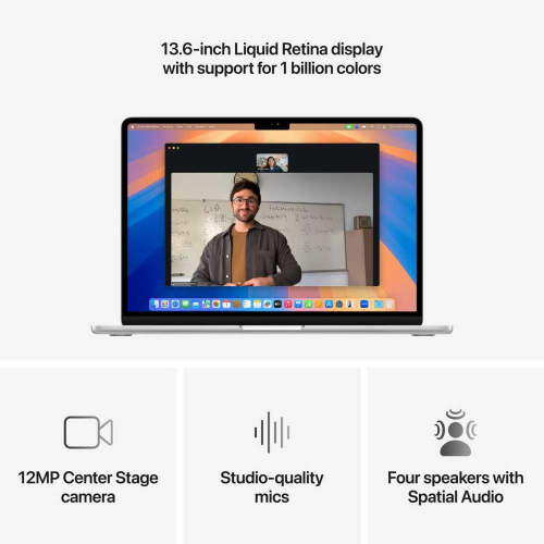 Apple MacBook Air 13.6" M4-chip, 10-core CPU, 8-core GPU, 16GB RAM, 256GB SSD Starlight /MW0Y3/ - 6