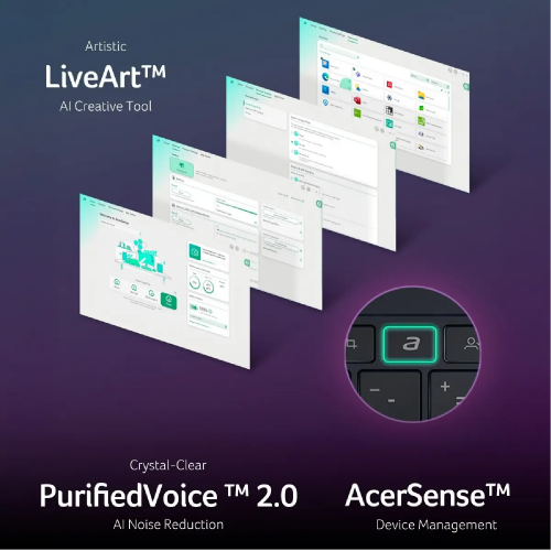 Acer Swift Go 14 Touch SFG14-75-76JD Intel Core Ultra 7-258V, 32GB  LPDDR5X RAM, 1TB PCIe Gen4 SSD, Intel Arc Graphics, 14-inch WUXGA, Win11 Home, Steam Blue - 8