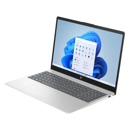HP Laptop 15-fd0143TU Intel Core i7-1355U, 8GB DDR4 3200MHz RAM, 512GB PCIe NVMe M.2 SSD, Intel Iris Xe, 15.6" FHD Antiglare, Win11 Home, Natural Silver - 2