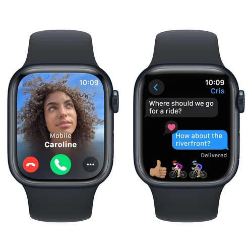 Apple Watch Series 9 GPS 45mm Midnight Aluminium Case With Midnight Sport Band (M/L) /MR9A3/ - 3