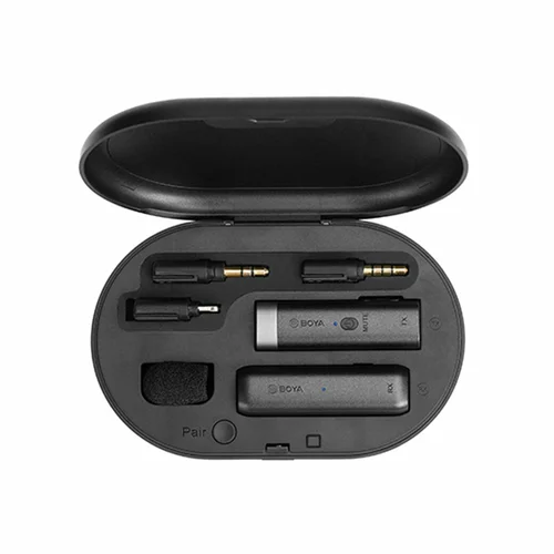 BOYA BY-WM3D Digital 2.4GHz True-Wireless Microphone System - 3