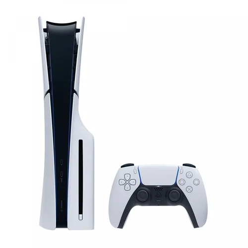 Sony PlayStation 5 Slim Disc Edition, White - 1