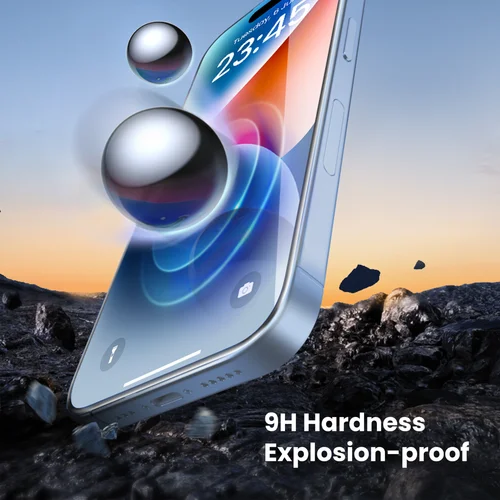 UGREEN 6.1" HD Tempered Glass Screen Protector for iPhone 15 Pro (25591) - 3