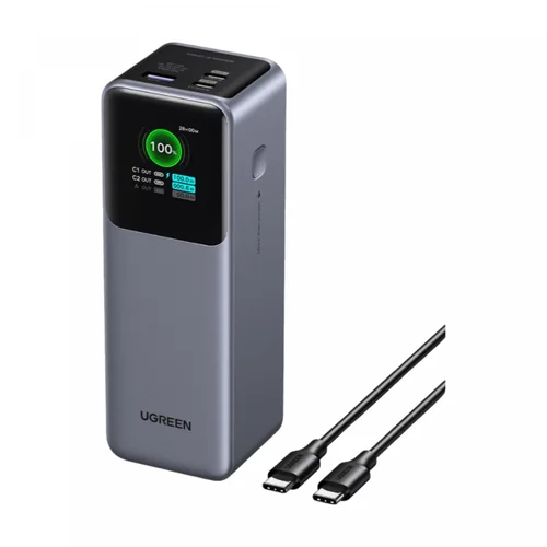 UGREEN 200W 25000mAh Fast Charging Power Bank with LCS Display (35525B) - 1