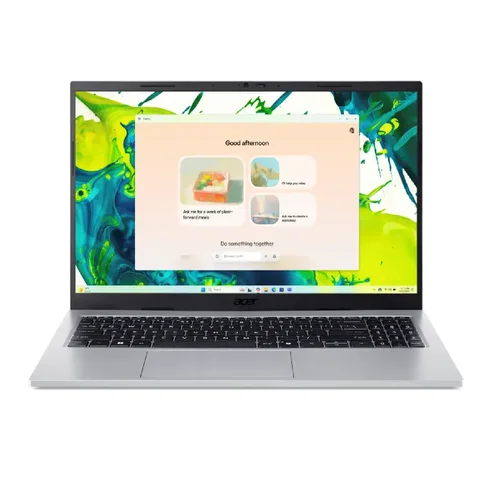 Acer Aspire Go 15 AG15-72P-73VT Intel Core 7-150U, DDR4 16GB RAM, 512GB PCIe Gen4 SSD, 15.6-inch FHD, Win11 Home, Silver - 1