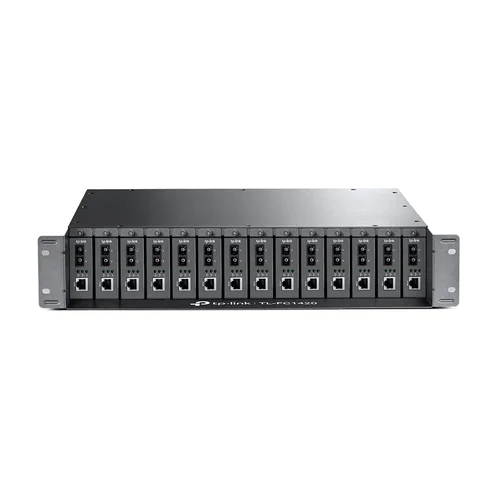 TP-Link FC1420 14-Slot Rackmount Chassis / Шилэн кабелийн хөрвүүлэгч , Сүлжээний Төхөөрөмж / - 1