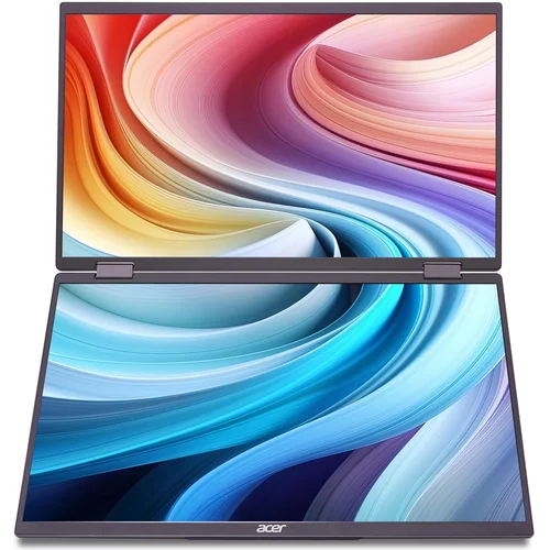 Acer PD163Q 15.6-inch FHD 60Hz Dual Screen Portable Monitor - 5