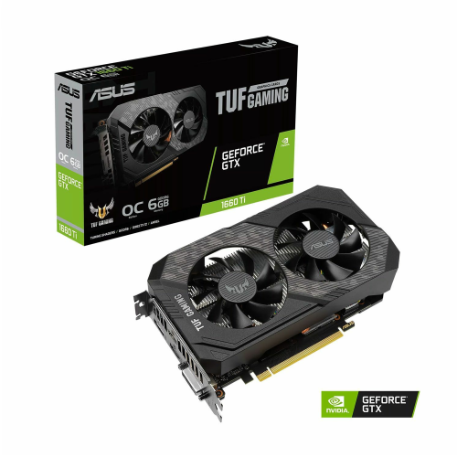 ASUS TUF Gaming GeForce GTX 1660Ti EVO OC Edition 6GB GDDR6 Graphics Card