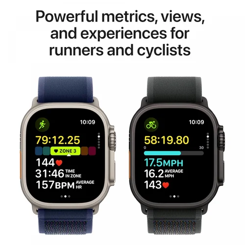 Apple Watch Ultra 2 GPS + Cellular 49mm Natural Titanium Case with Tan Alpine Band (L) /MX4H3/ - 4