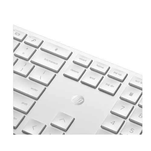 HP 650 Wireless Mouse and Keyboard Combo, White - 3