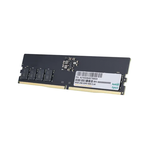 Apacer DDR5 16GB 4800MHz UDIMM PC Memory /FL.16G2A.PTH/ - 2