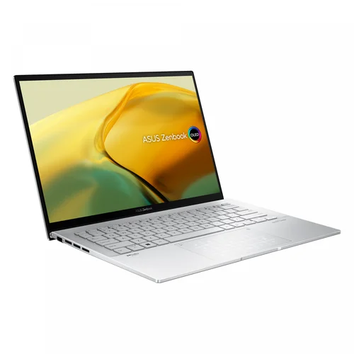 ASUS ZenBook 14 OLED UX3402VA-KM621W Intel core i7-13700H, 16GB DDR5 RAM, 512GB PCIe 4.0 NVMe M.2 SSD, Intel Iris Xe Graphics, 2.8K OLED 14 inch, NumberPad, Win11 home, Foggy Silver - 2
