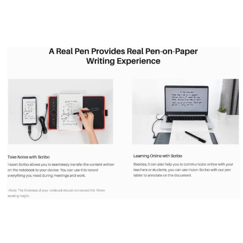 Huion PW310 Pen for A4 Smart Bluetooth Note Taking Tablet (Зурдаг Таблет) - 3