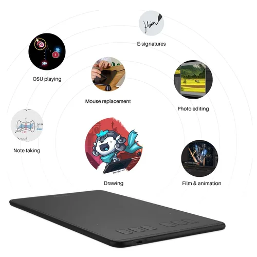 Huion Inspiroy H640P Graphic Drawing Pen Tablet / Зурдаг Таблет / - 4