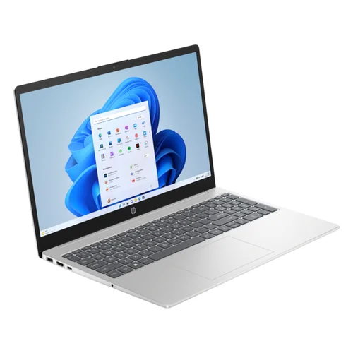 HP Laptop 15-fd0145TU Intel Core i5-1335U, 8GB DDR4 3200MHz RAM, 512GB PCIe NVMe M.2 SSD, Intel Iris Xe, 15.6" FHD Antiglare, Win11 Home, Natural Silver - 3