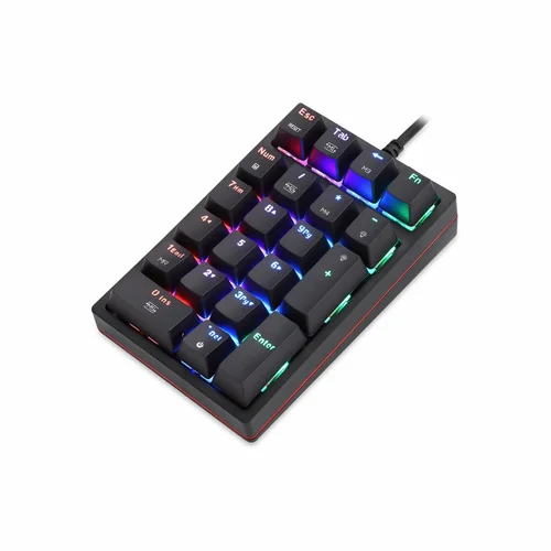 Motospeed K24 Wired Mechanical Numeric Keypad Black - 1