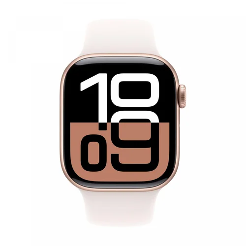 Apple Watch Series 10 GPS 42mm Rose Gold Aluminium Case with Light Blush Sport Band (S/M) /MWWH3/ - 2