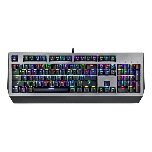 Motospeed CK99 Wired Mechanical Gaming Keyboard Optical Switches, Grey - 1