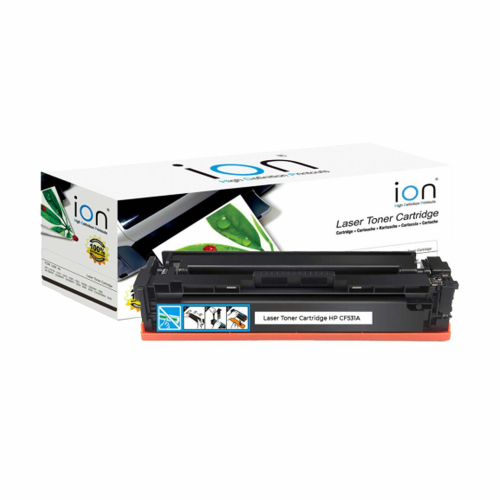 iON HP 205A (HP CF531A) Cyan Laser Toner Cartridge OEM /HP Color LaserJet Pro MFP M180n, HP Color LaserJet Pro MFP M181fw.../