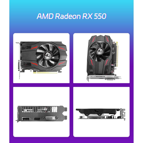 SOYO SY-RX550 Fire Dragon 4GD5 Graphics card / График карт / - 2