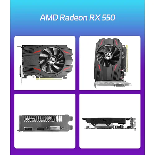 SOYO SY-RX550 Fire Dragon 4GD5 Graphics card / График карт / - 2