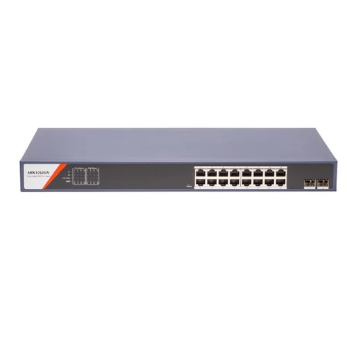 Hikvision 16-Port Gigabit L2 Smart Managed PoE Switch DS-3E1518P-SI-16P2F / Свич салаалагч , Сүлжээний Төхөөрөмж /
