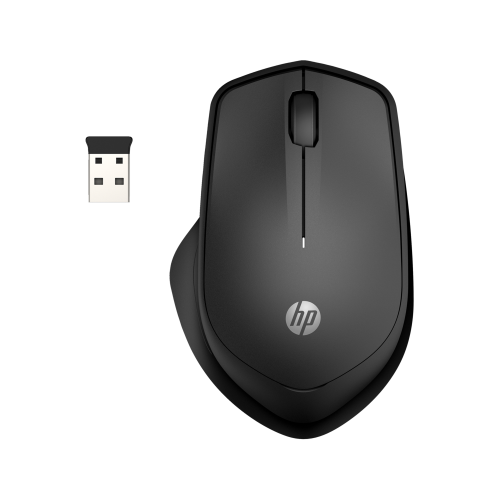 HP 280 Silent Wireless Mouse, Black