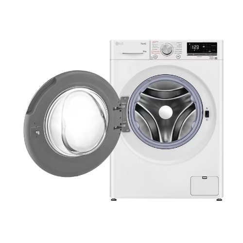 LG 8кг Багтаамжтай AIDD Steam ThinQ Бүрэн Автомат Угаалгын Машин F2V5PSOW - 2