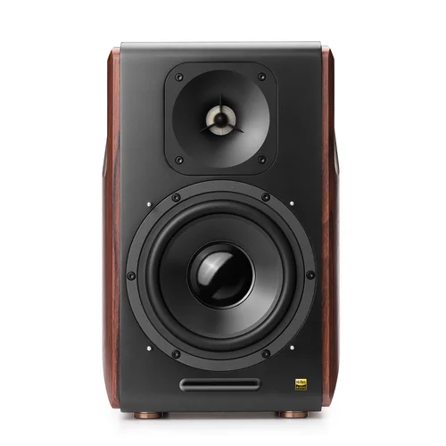 Edifier S3000Pro Powered Wireless Bookshelf Speakers System, Brown - 3