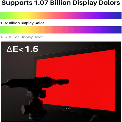 Huion Kamvas Pro 19 GT-1902 Graphic Pen Display, Black - 4