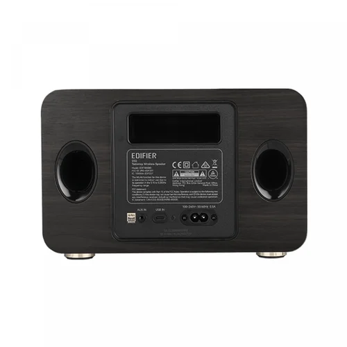 Edifier D32 Tabletop Wireless Speaker, Black Walnut / Чанга яригч / - 4