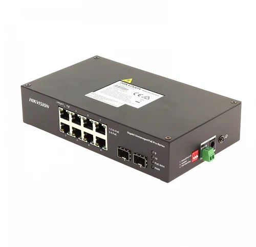 Hikvision 8-Port Gigabit Unmanaged Hi-PoE Switch Without Power Supply DS-3T0510HP / Свич салаалагч , Сүлжээний Төхөөрөмж / - 2