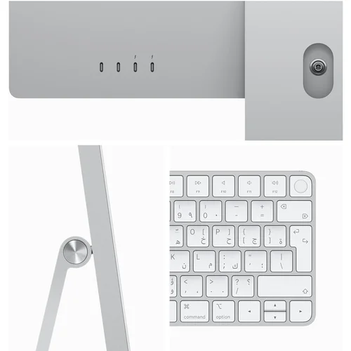 Apple iMac M4 Chip, 10-Core CPU, 10-Core GPU, 16GB RAM, 256GB SSD, 24-inch 4.5K Retina Display, Silver /MWUU3/ - 2