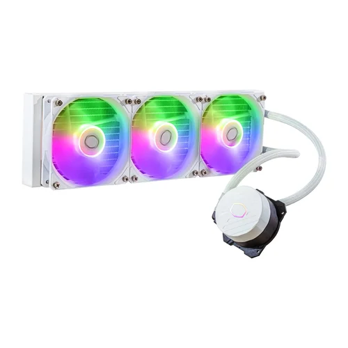 Cooler MasterLiquid ML360L Core ARGB Liquid Cooler, White - 1