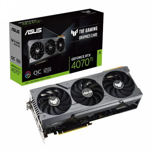 ASUS TUF Gaming GeForce RTX4070Ti 12GB GDDR6 OC Edition Graphics Card /No Warranty/
