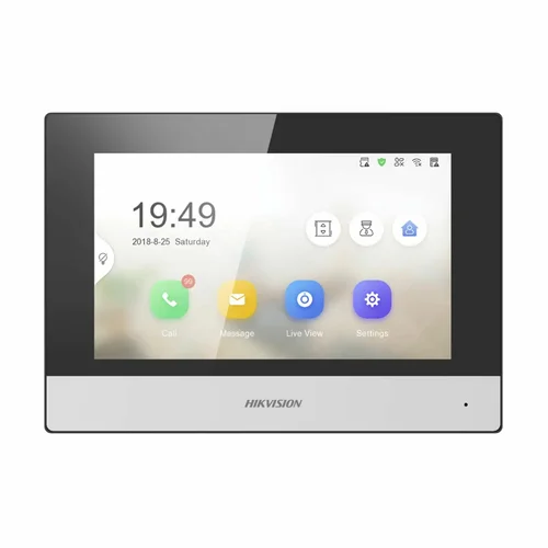 Hikvision Video Intercom Indoor Station with 7" Touch DS-KH6320-TE1 / Домофон Систем /