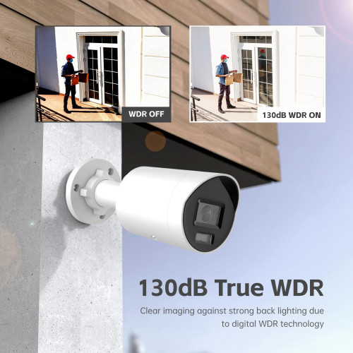 Hikvision 8MP Smart Hybrid Light with ColorVu Fixed Mini Bullet Network Camera DS-2CD2087G2H-LIU / Гадаа Хяналтын Камер / - 7