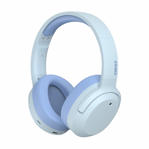 Edifier W820NB Plus Active Noise Cancelling Bluetooth Headphones, Blue