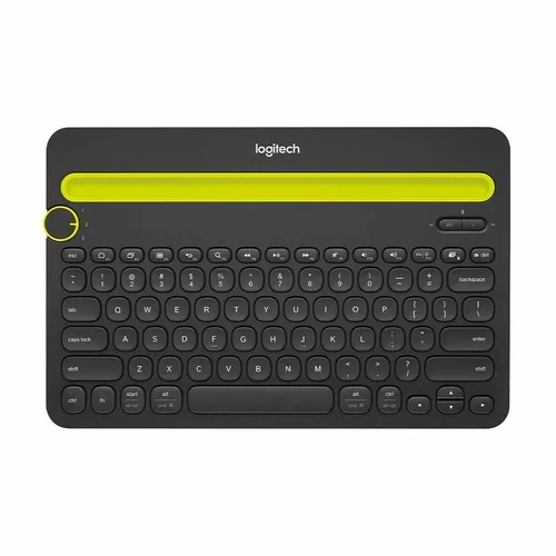 Logitech K480 Multi-Device Bluetooth Wireless Keyboard, Black - 1