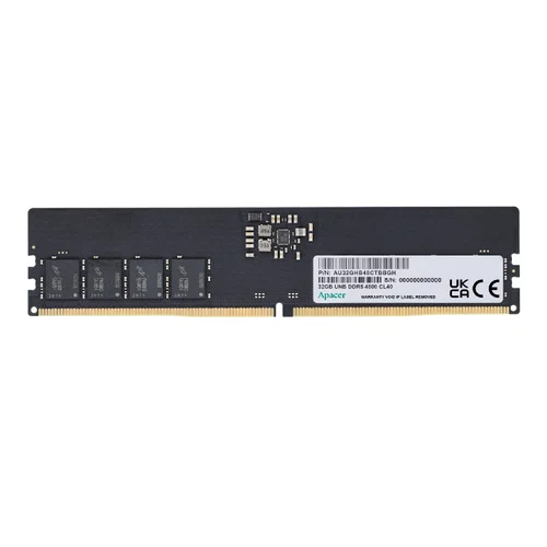 Apacer DDR5 16GB 5600MHz UDIMM PC Memory /FL.16G2C.PKH/ - 1